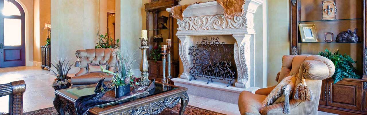 Elegant Albemarle County estate interior with refined finishes and abundant natural light.